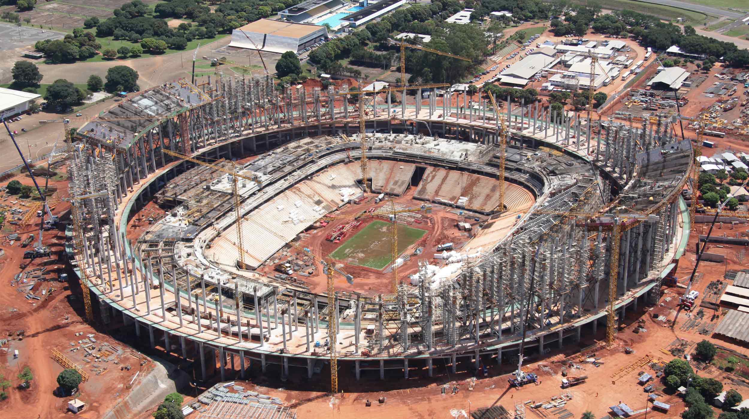 Obiekt sportowy znany pod nazwą Mané Garrincha będzie jednym z głównych stadionów Mundialu 2014.