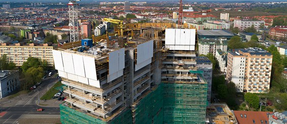 Hanza Tower w Szczecinie, Polska