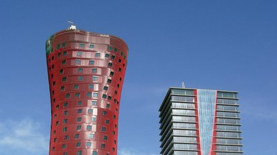 Wieżowce Fira w Barcelonie, Hiszpania