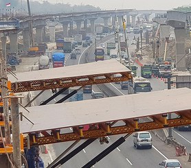 Autostrada Dżakarta-Cikampek II, Karawang, Indonezja