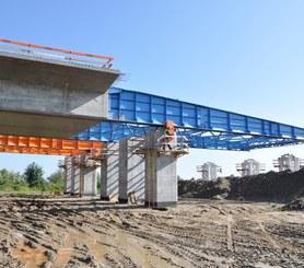 Estakada E118 w ciągu autostrady A4 Tarnów – Dębica, Polska