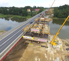 Most MS-4A nad rzeką Odrą w ciągu drogi ekspresowej S3, Polska