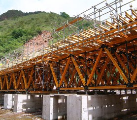 Most Tingo w ciągu północnej nitki Autostrady Interoceanicznej, Peru