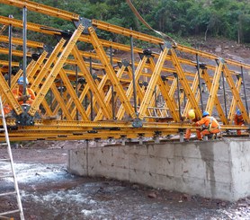 Most Tingo w ciągu północnej nitki Autostrady Interoceanicznej, Peru