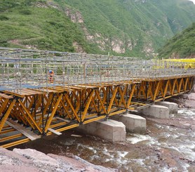 Most Tingo w ciągu północnej nitki Autostrady Interoceanicznej, Peru