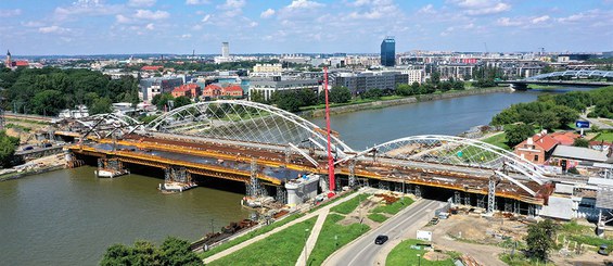 Mosty kolejowe M1 i M3, Kraków, Polska