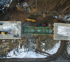 Obiekt WGP-08 w ciągu drogi regionalnej Racibórz-Pszczyna, Polska