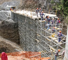 Elektrownia wodna Licán, gmina Río Bueno, Chile