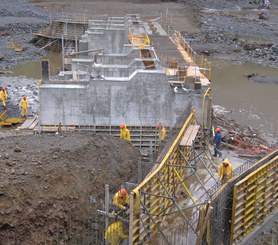 Elektrownia wodna Licán, gmina Río Bueno, Chile