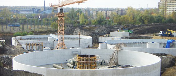 Oczyszczalnia ścieków w Katowicach, Polska