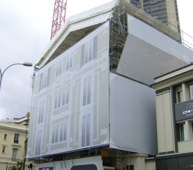 Remont budynku Villa Louis, Monako