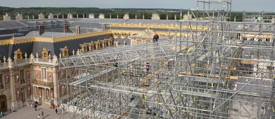 Restauracja Pałacu w Wersalu, Francja