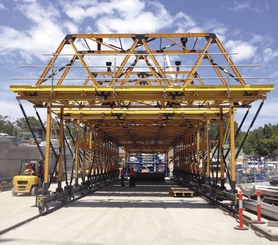 Tunel Brisbane City Council`s Legacy Way, Australia