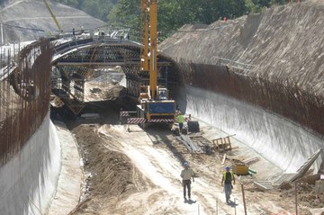 Tunel w ciągu obwodnicy EN-101 Ponte da Barca - Arcos de Valdévez, Portugalia