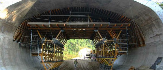 Tunel w ciągu obwodnicy EN-101 Ponte da Barca - Arcos de Valdévez, Portugalia