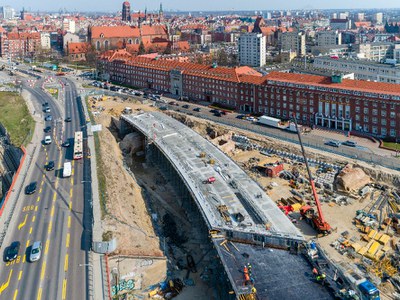 Cztery nowe obiekty inżynieryjne w Gdańsku