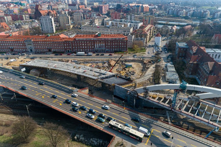 Cztery nowe obiekty inżynieryjne w Gdańsku