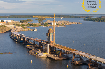 Most Kruunuvuori w Helsinkach z prestiżową nagrodą „Betonowej Konstrukcji Roku 2025” w Finlandii