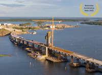 Kruunuvuori Bridge in Helsinki awarded prestigious “Concrete Structure of the Year 2025” in Finland