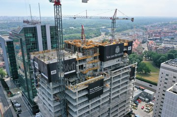 ULMA na budowie najwyższego budynku Poznania